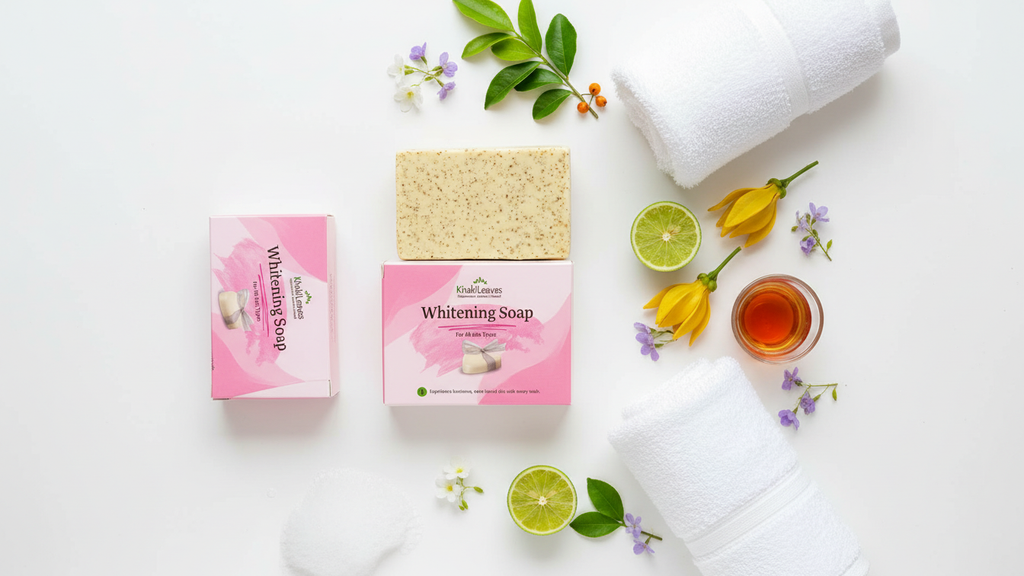 Khaki Leaves – Whitening Beauty Soap | Fair, Soft & Bright Skin (100 g)