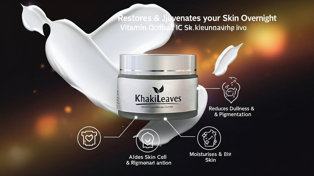 KhakiLeaves Organic Whitening Night Cream