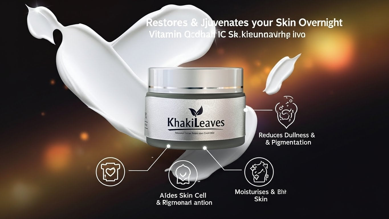 KhakiLeaves Organic Whitening Night Cream