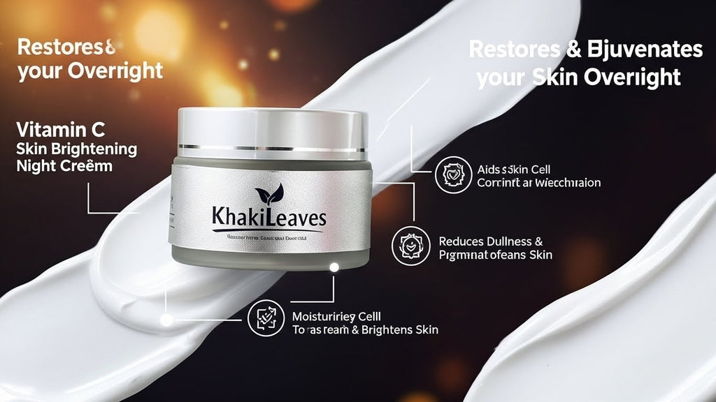 KhakiLeaves Organic Whitening Night Cream